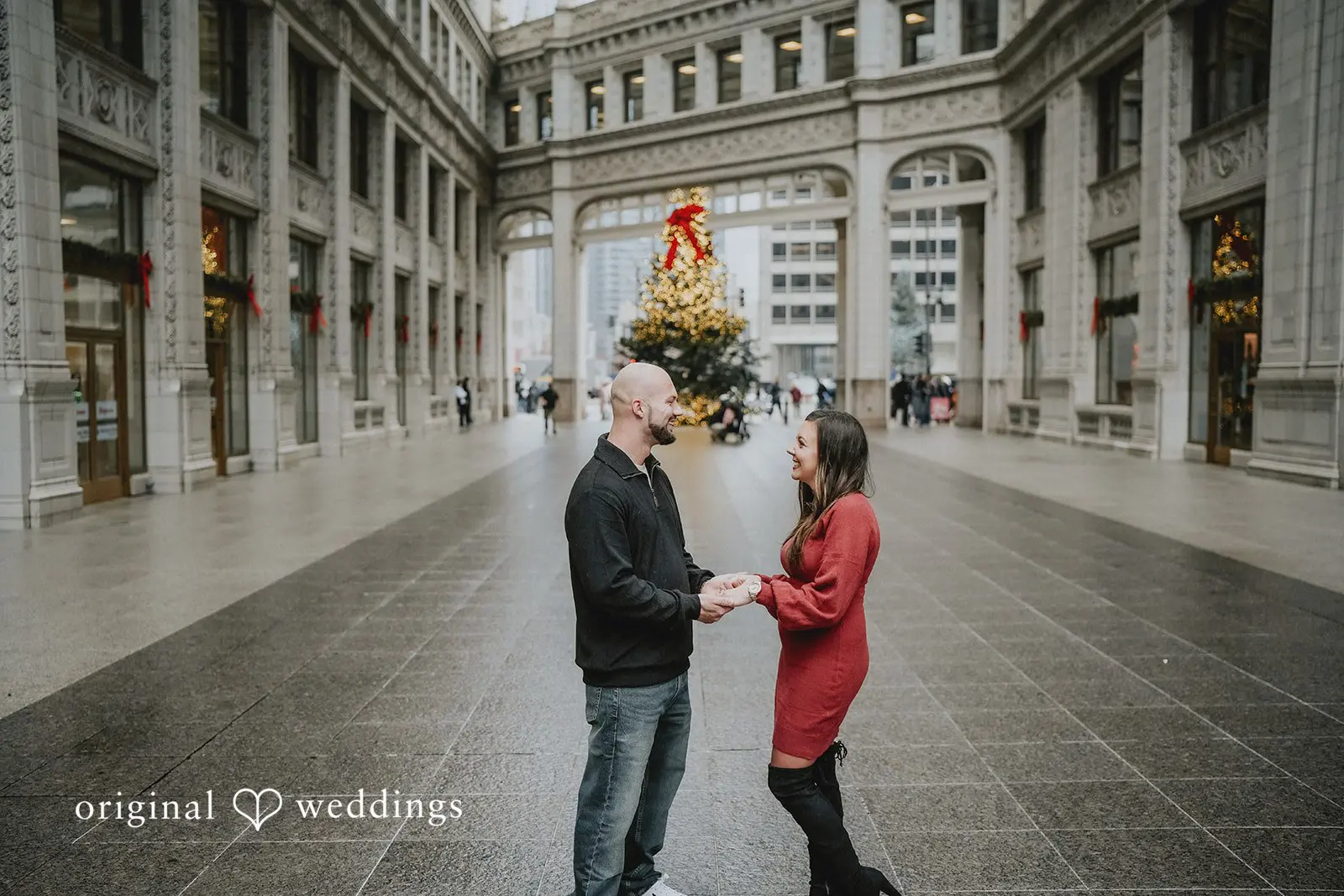 Chicago Riverwalk Engagement // Samantha & Ryan -