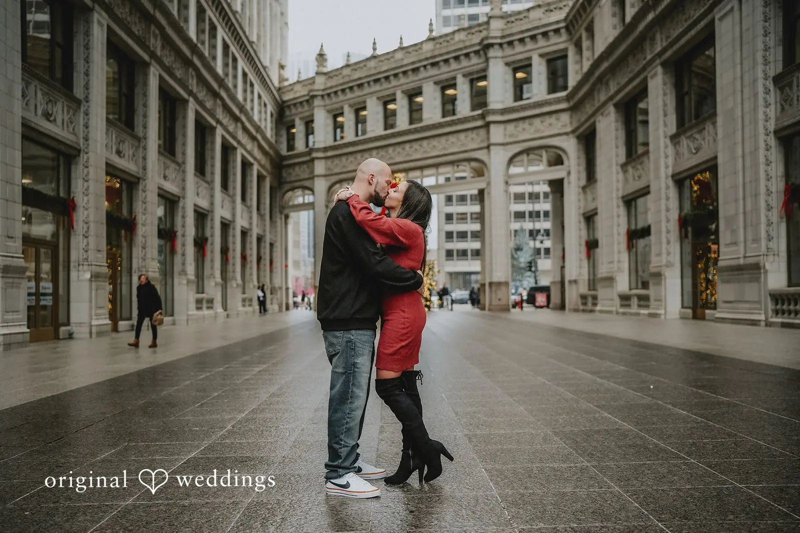 Chicago Riverwalk Engagement // Samantha & Ryan -