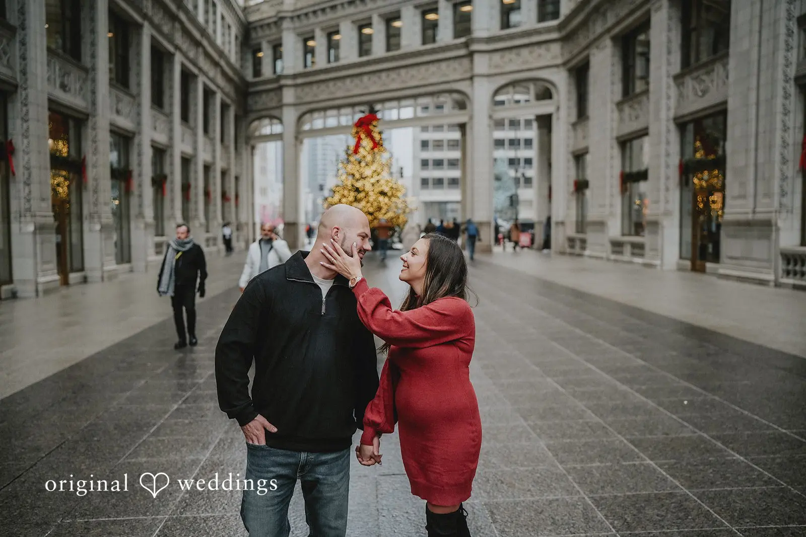Chicago Riverwalk Engagement // Samantha & Ryan -