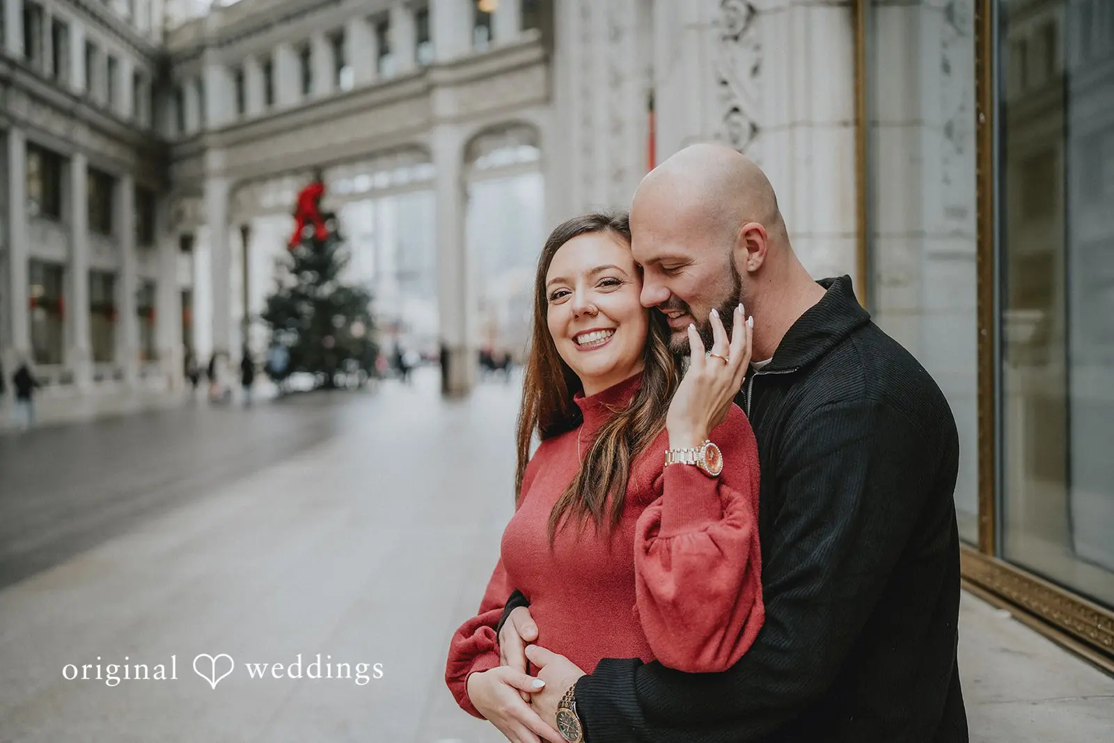 Chicago Riverwalk Engagement // Samantha & Ryan -