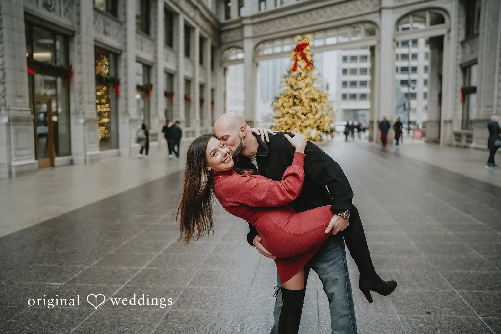 Chicago Riverwalk Engagement // Samantha & Ryan -