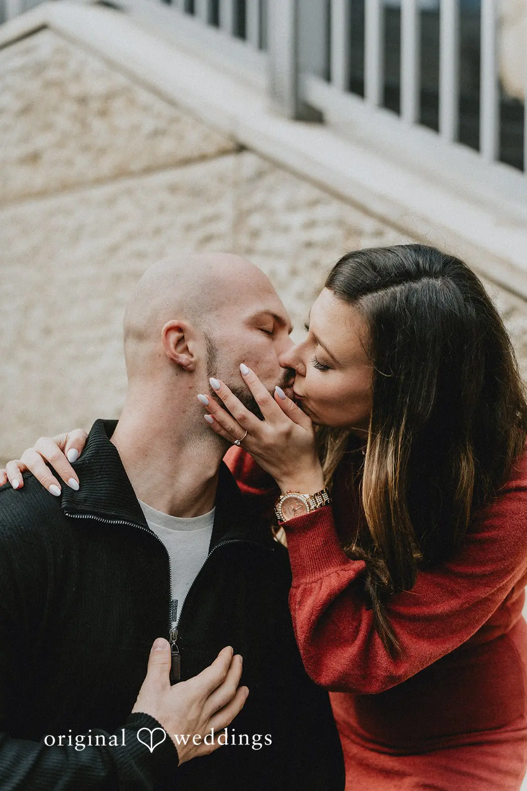Chicago Riverwalk Engagement // Samantha & Ryan -