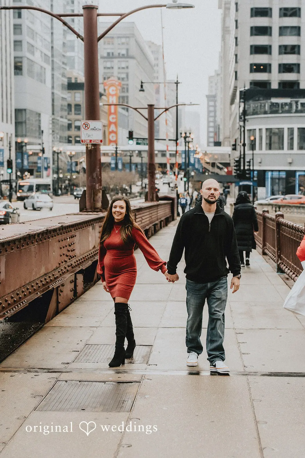 Chicago Riverwalk Engagement // Samantha & Ryan -