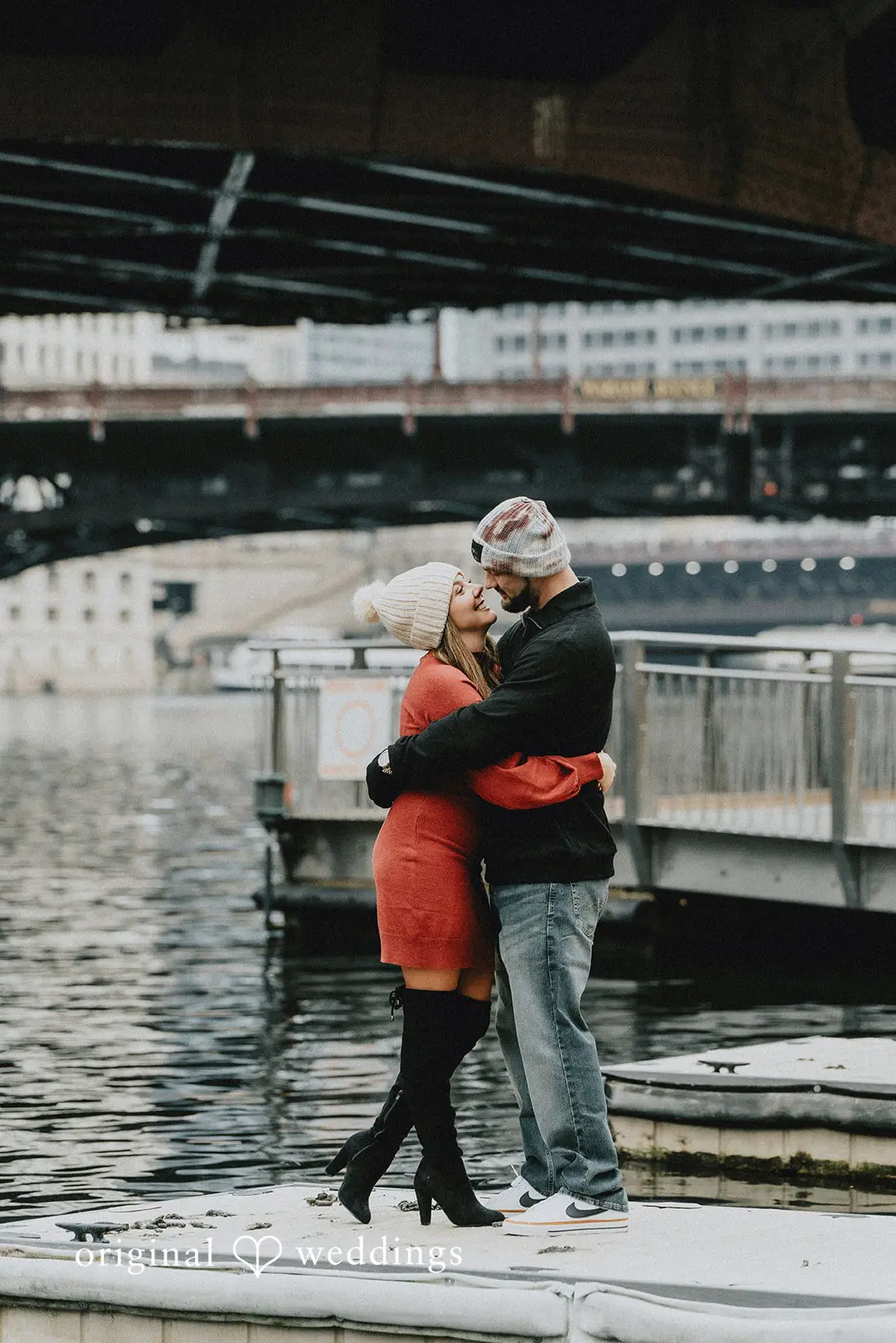 Chicago Riverwalk Engagement // Samantha & Ryan -