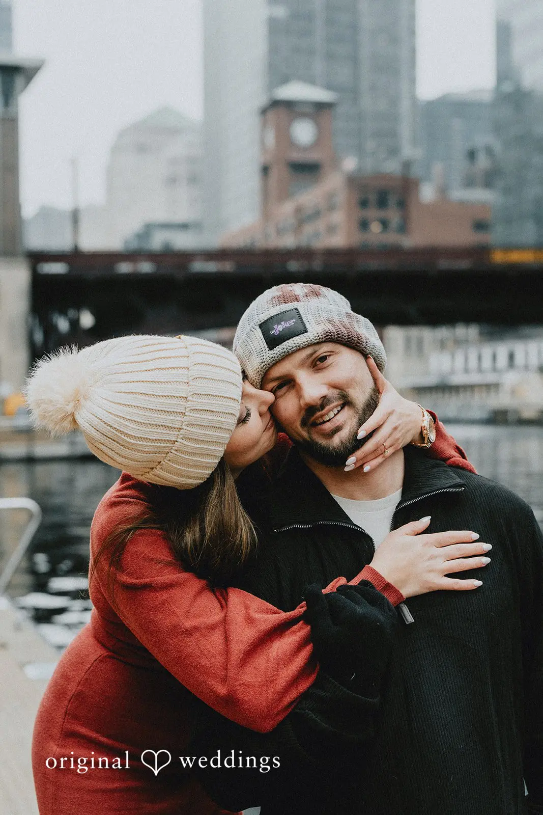 Chicago Riverwalk Engagement // Samantha & Ryan -