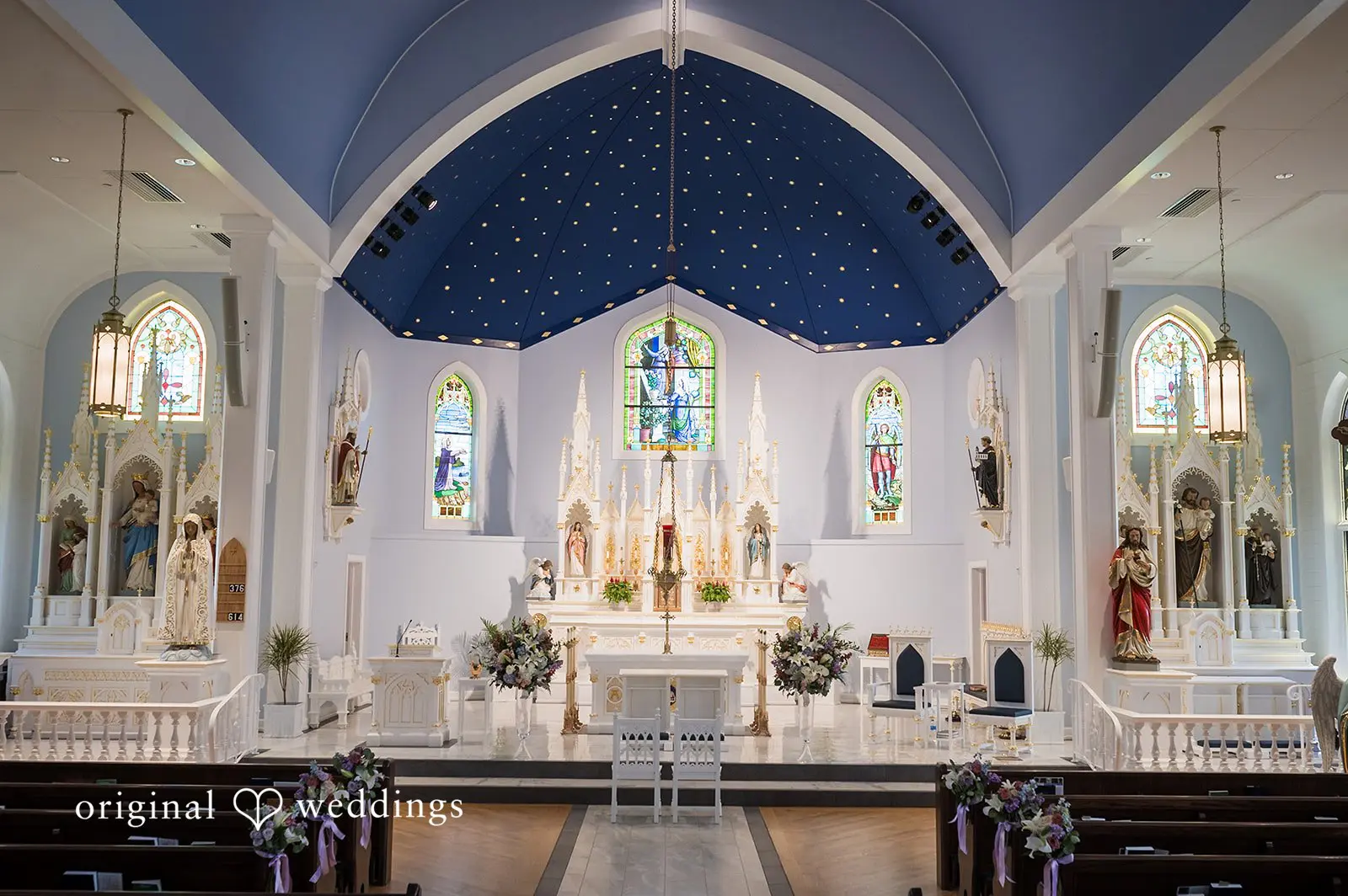 Lewis + Jean Church of the Visitation Wedding // Lewis & Jean -