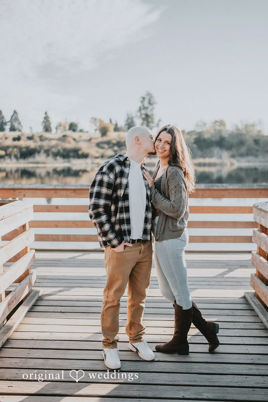 Jade + Nicholas Clark Lake in Kent Engagement // Jade & Nicholas -