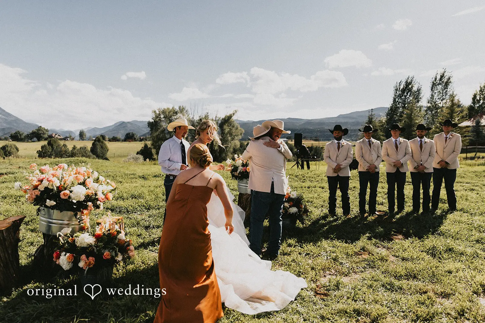 Madeleine + Cody Colorado Backyard Wedding // Madeleine & Cody -