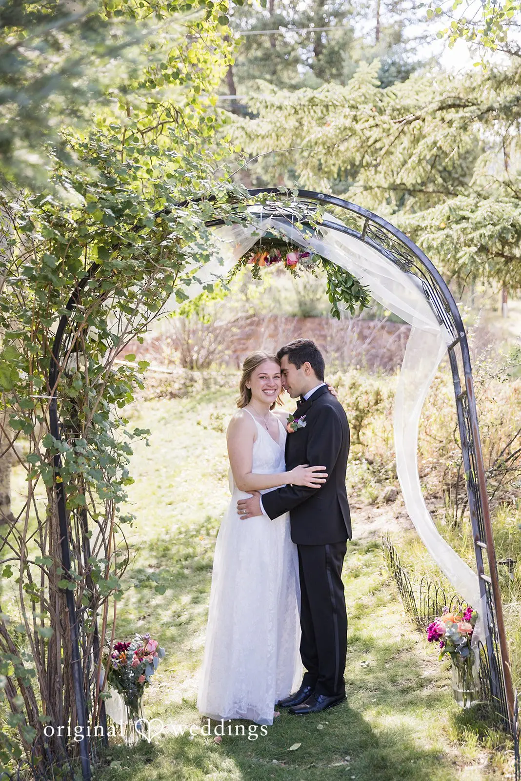 Melinda + Miguel Colorado Backyard Wedding // Melinda & Miguel -