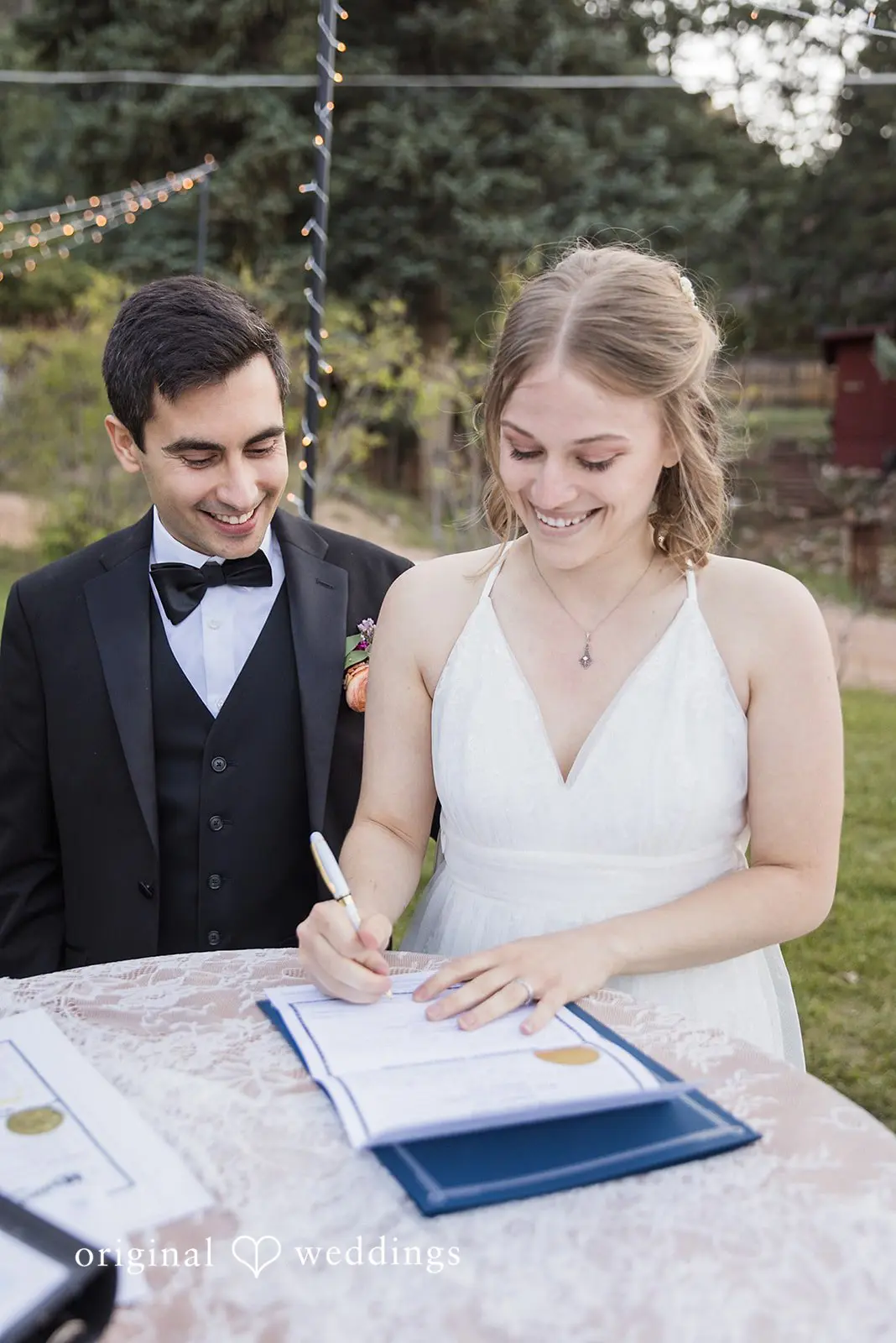 Melinda + Miguel Colorado Backyard Wedding // Melinda & Miguel -