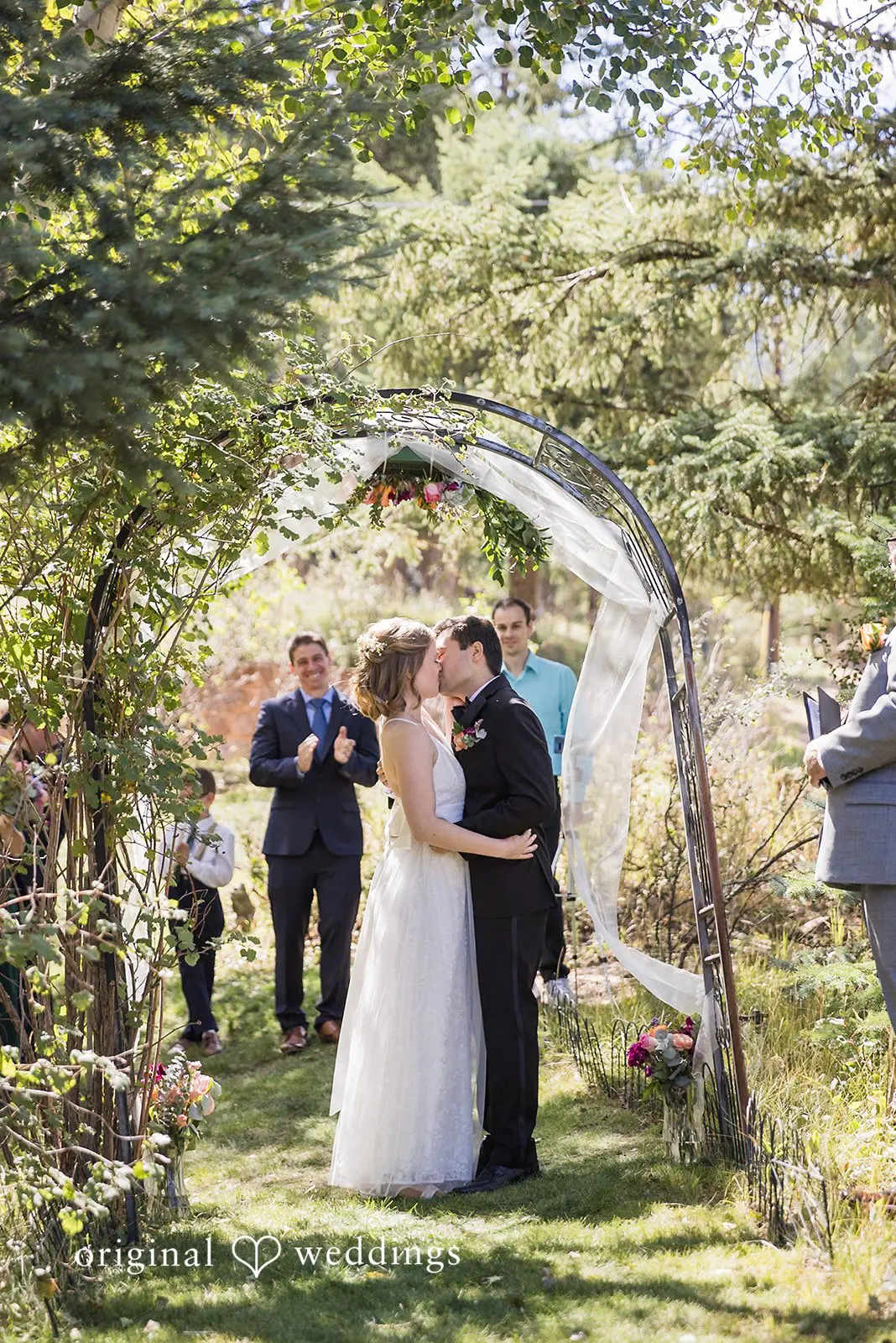 Melinda + Miguel Colorado Backyard Wedding // Melinda & Miguel -
