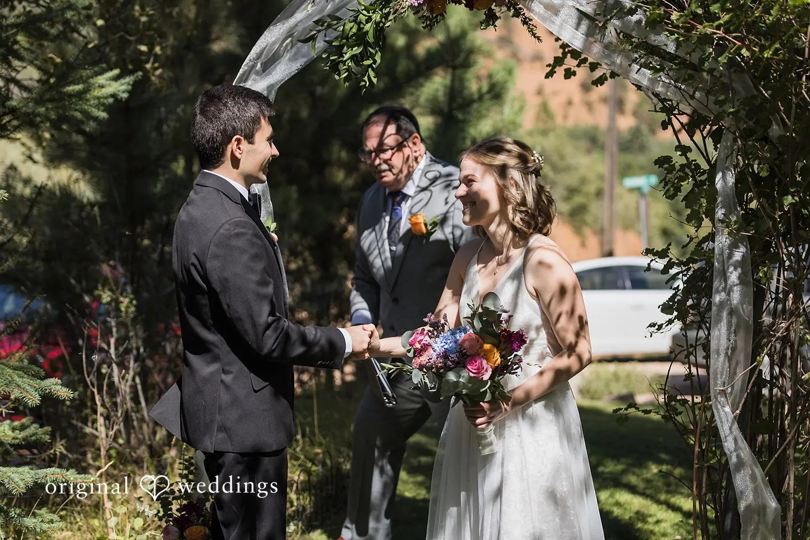 Melinda + Miguel Colorado Backyard Wedding // Melinda & Miguel -