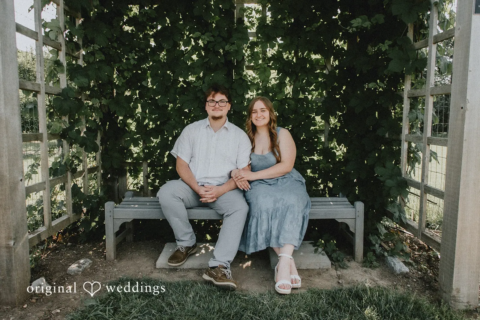 Riley + Ethan Cox Arboretum Engagement // Riley & Ethan -