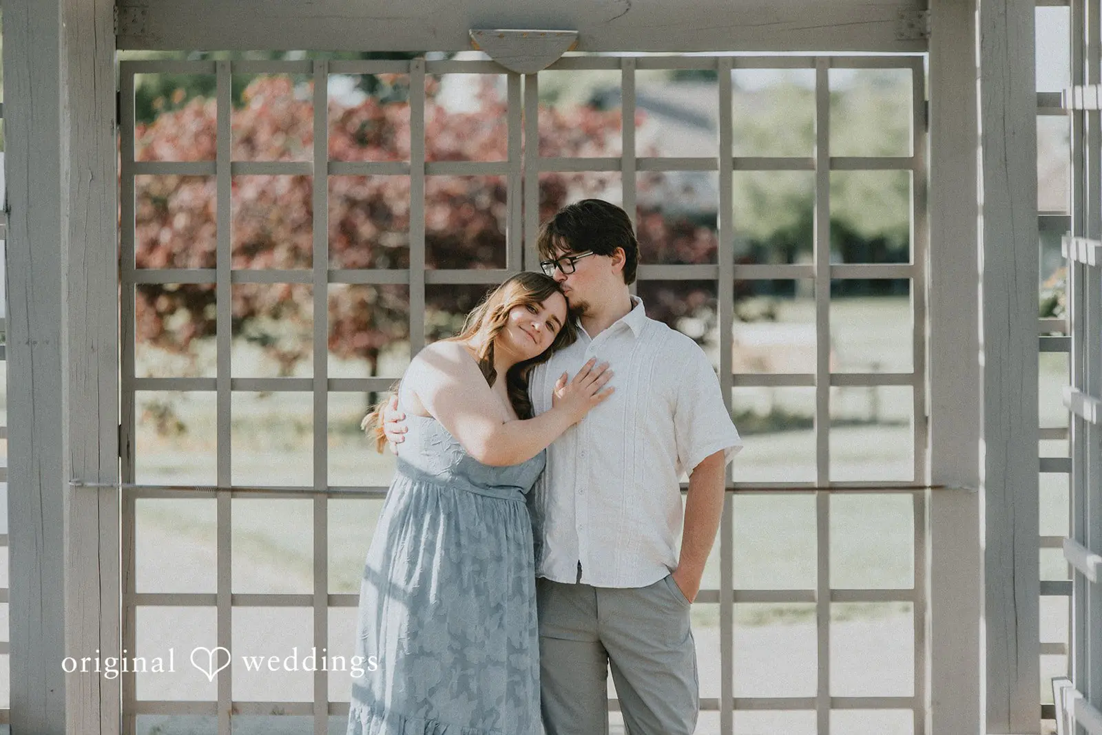 Riley + Ethan Cox Arboretum Engagement // Riley & Ethan -
