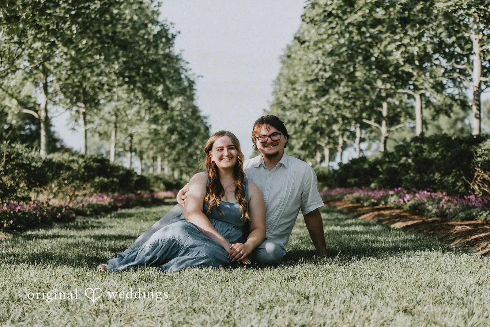 Riley + Ethan Cox Arboretum Engagement // Riley & Ethan -