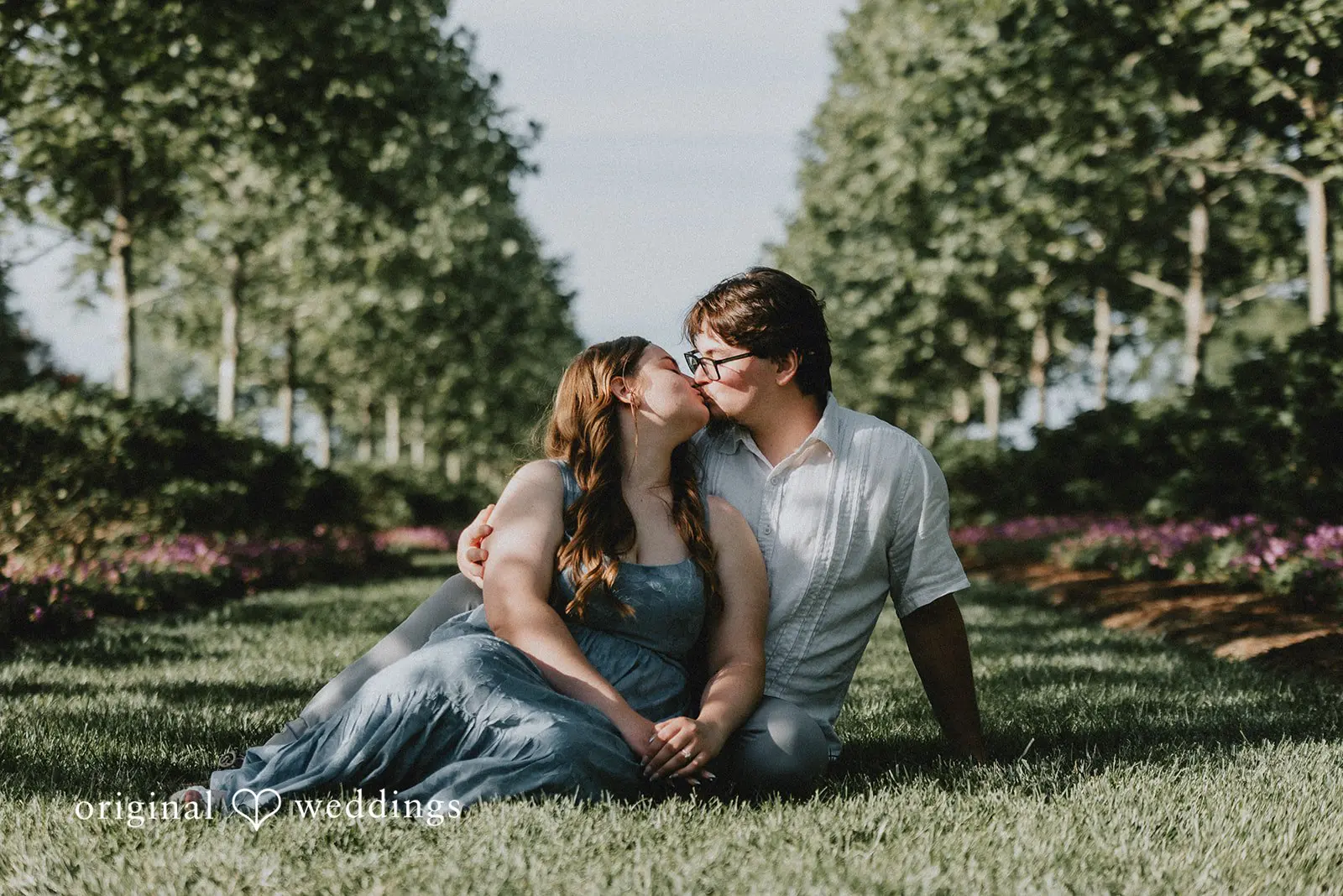 Riley + Ethan Cox Arboretum Engagement // Riley & Ethan -