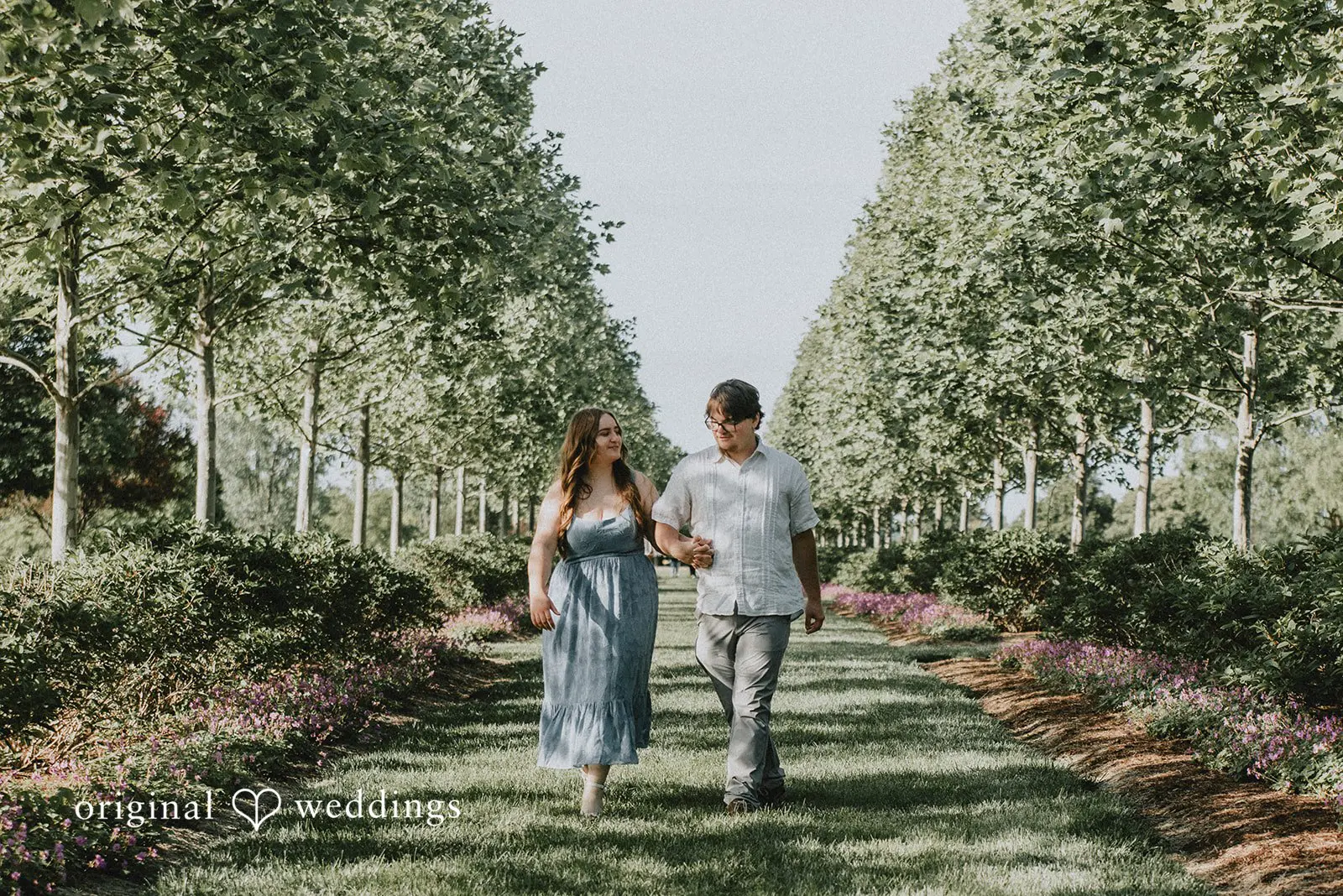 Riley + Ethan Cox Arboretum Engagement // Riley & Ethan -