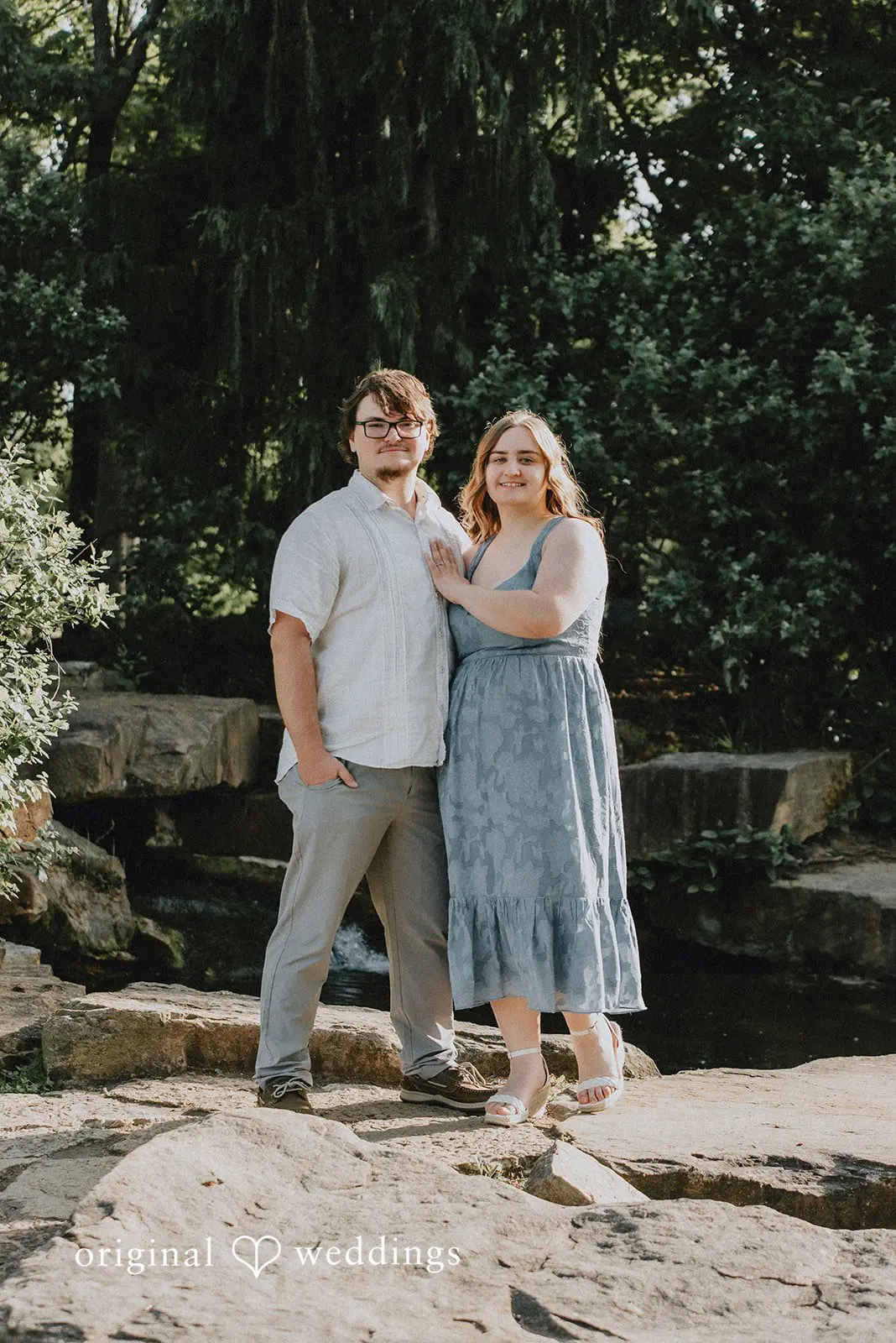 Riley + Ethan Cox Arboretum Engagement // Riley & Ethan -