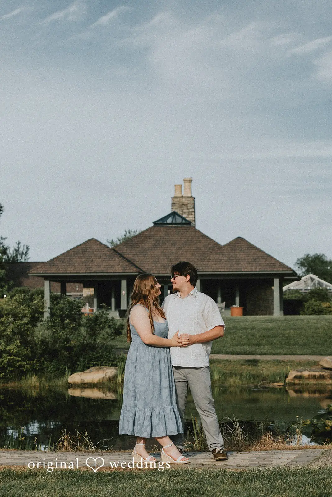 Riley + Ethan Cox Arboretum Engagement // Riley & Ethan -