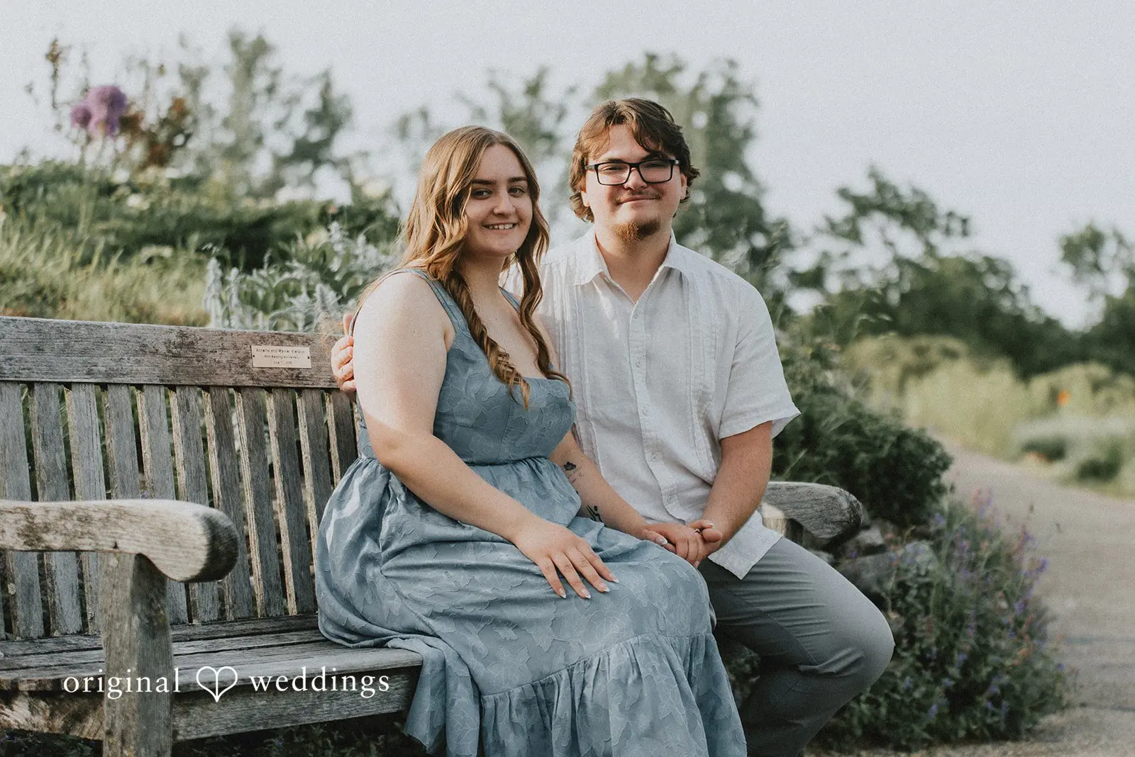 Riley + Ethan Cox Arboretum Engagement // Riley & Ethan -