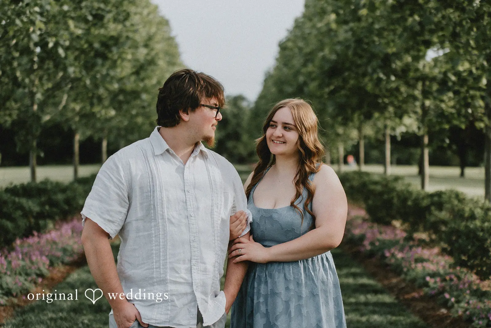 Riley + Ethan Cox Arboretum Engagement // Riley & Ethan -