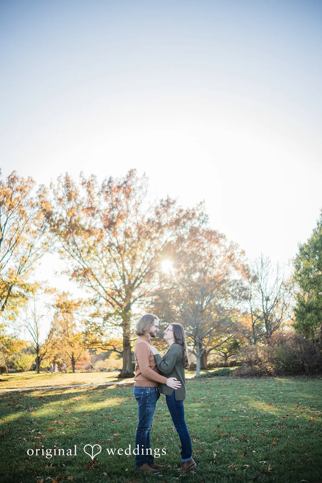 Caroline + Nathan Cox Arboretum Engagement // Caroline & Nathan -