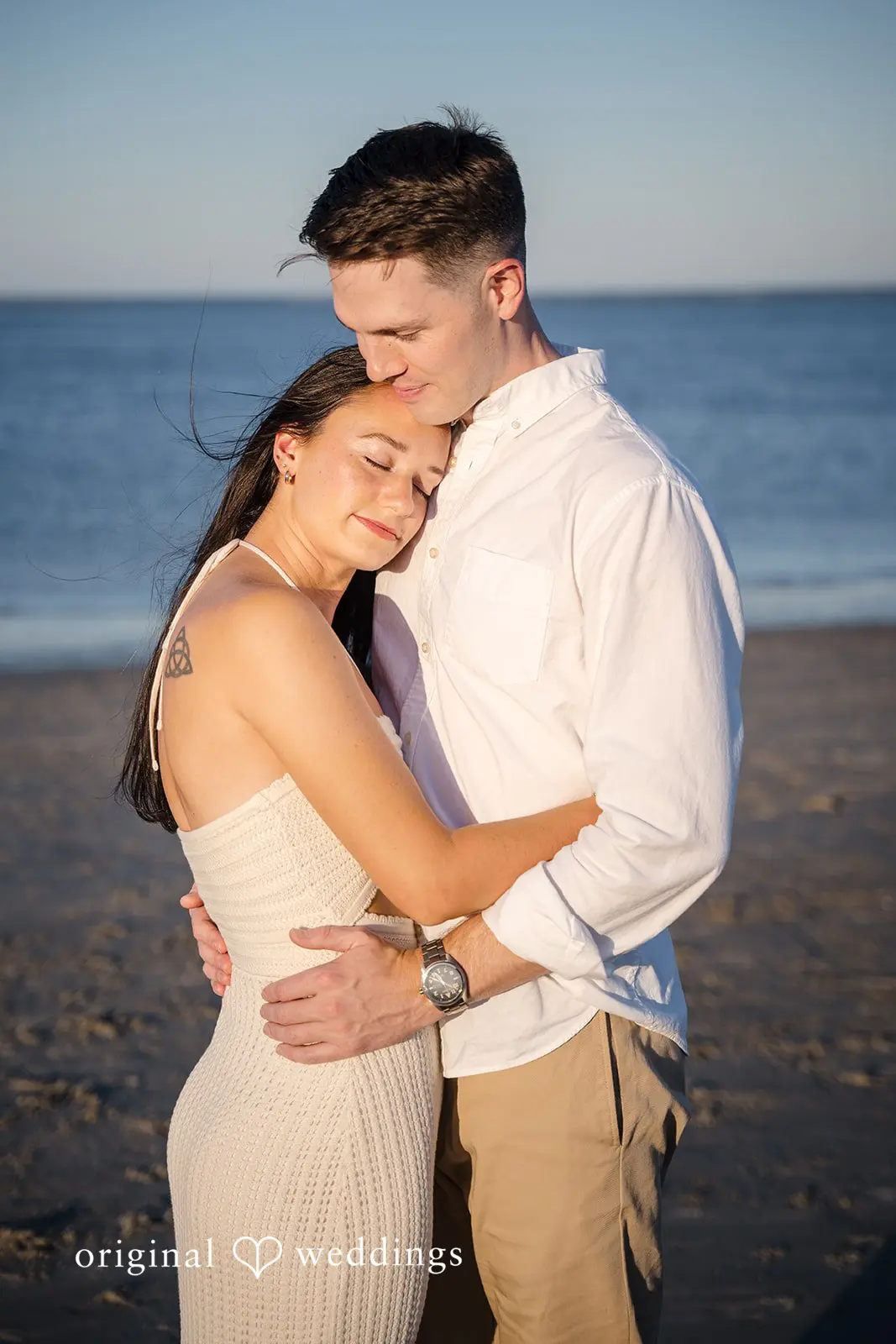 Adela + Patrick Crane Beach Engagement // Adela & Patrick -