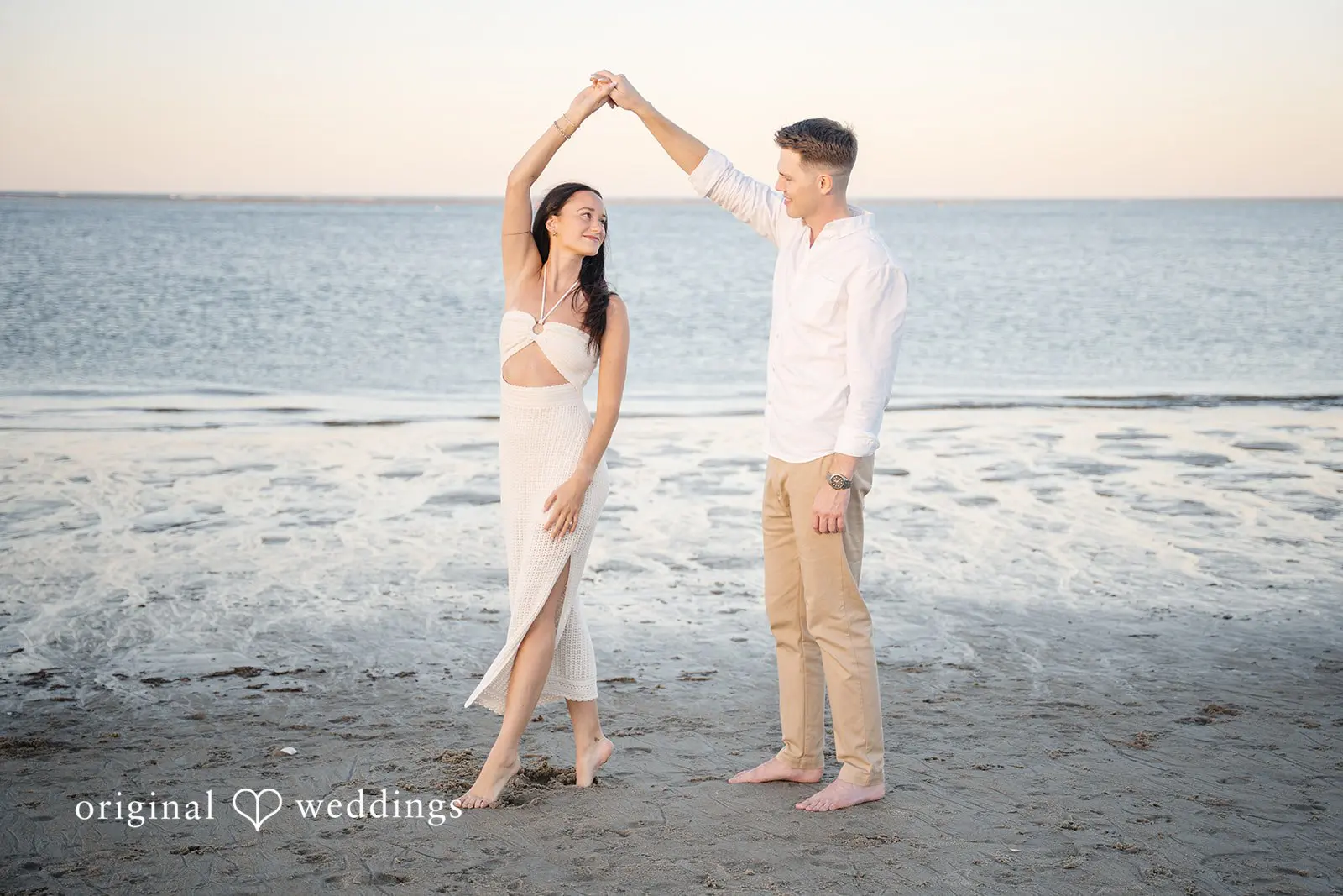 Adela + Patrick Crane Beach Engagement // Adela & Patrick -