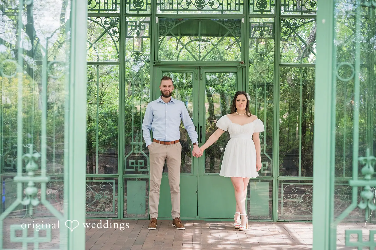 Alexandra + Sorin Denver Botanical Gardens Engagement // Alexandra & Sorin -