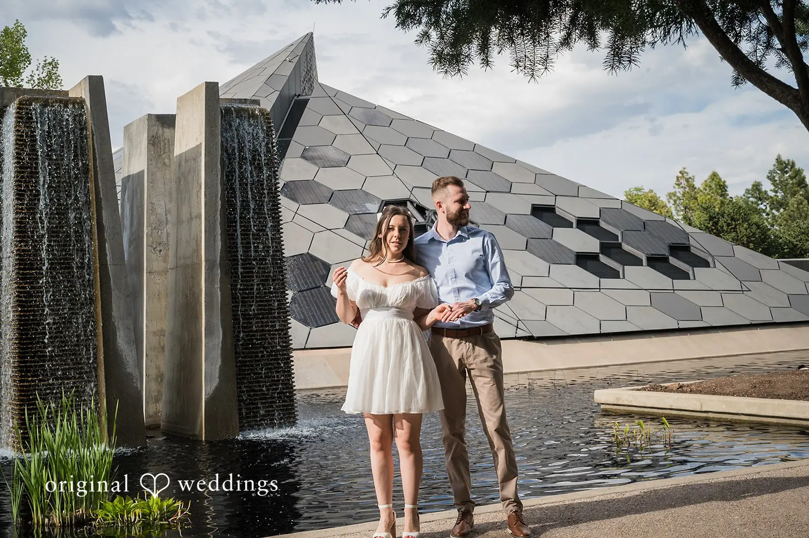 Alexandra + Sorin Denver Botanical Gardens Engagement // Alexandra & Sorin -