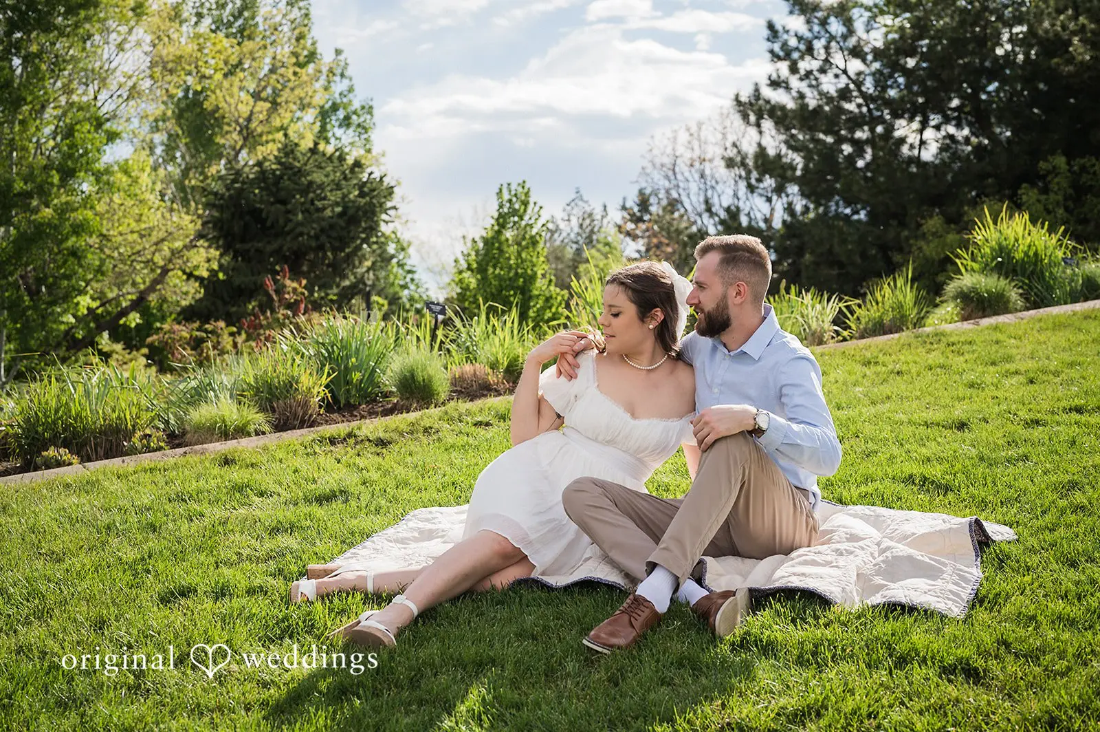 Alexandra + Sorin Denver Botanical Gardens Engagement // Alexandra & Sorin -