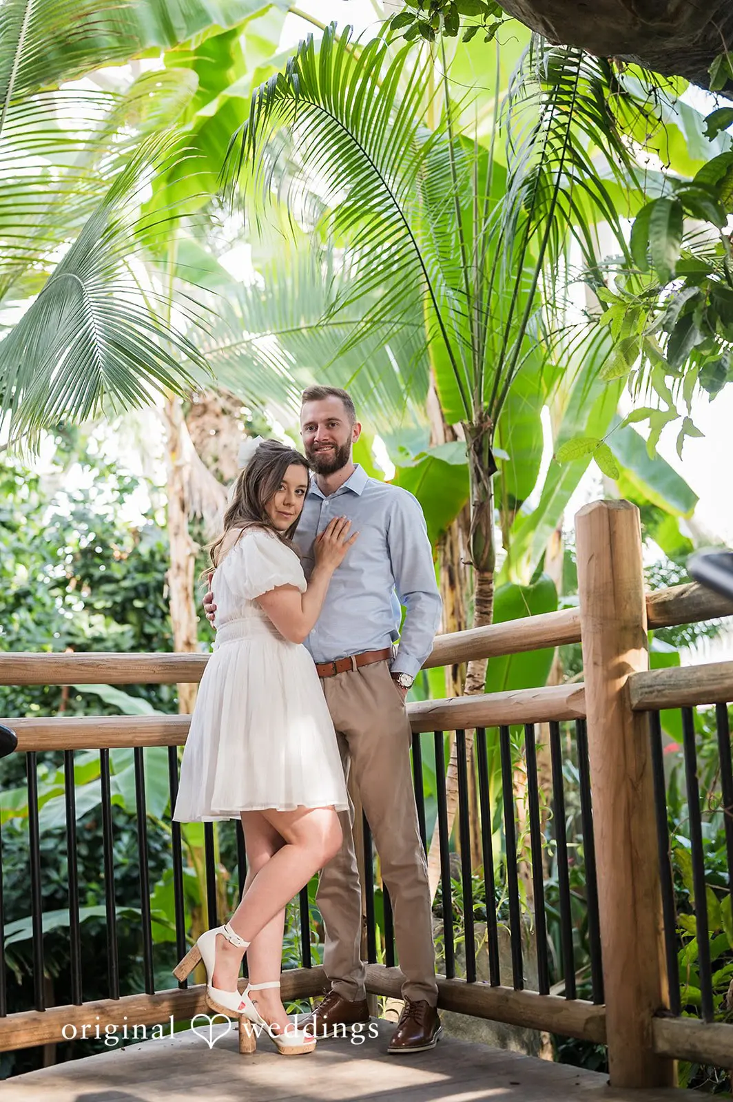 Alexandra + Sorin Denver Botanical Gardens Engagement // Alexandra & Sorin -