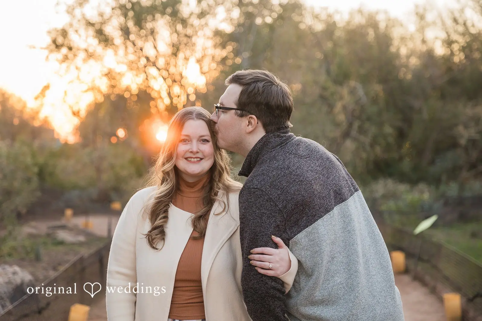 Kennedy + Chantz Desert Botanical Garden Engagement // Kennedy & Chantz -