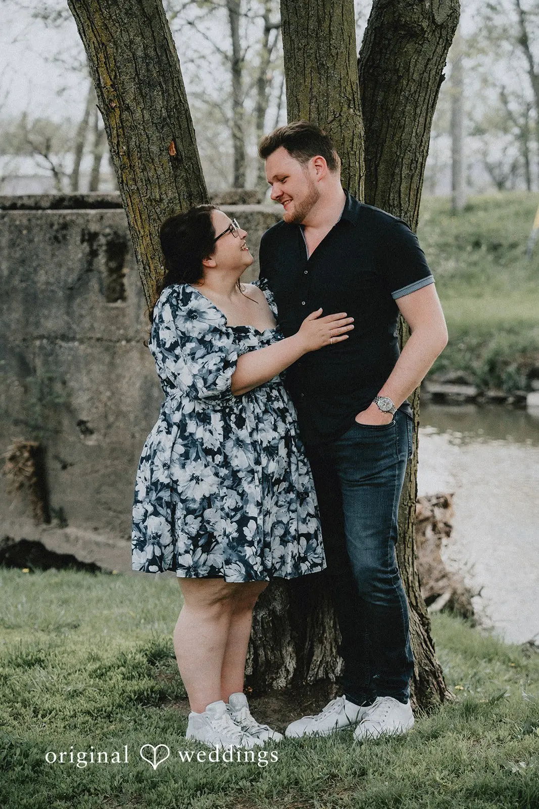 Downtown Lockport Engagement // Sara & Alexander -