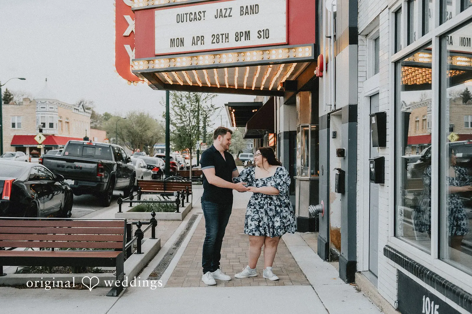Downtown Lockport Engagement // Sara & Alexander -