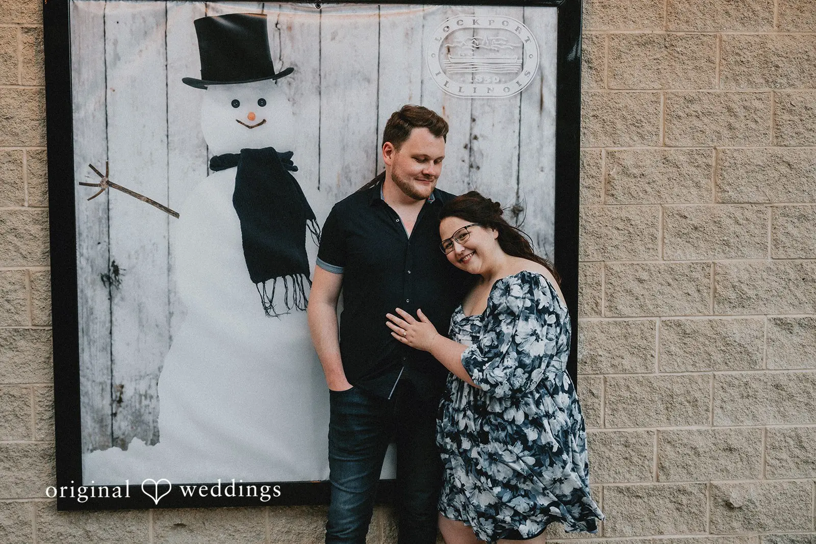 Downtown Lockport Engagement // Sara & Alexander -