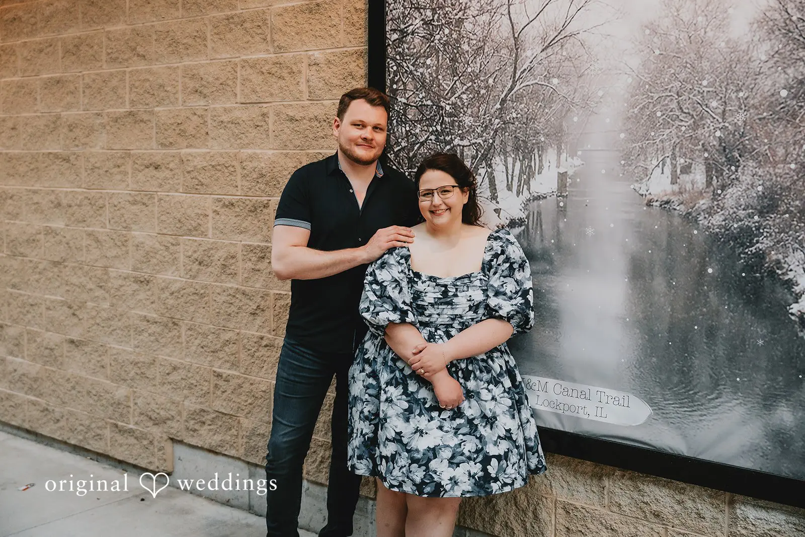 Downtown Lockport Engagement // Sara & Alexander -