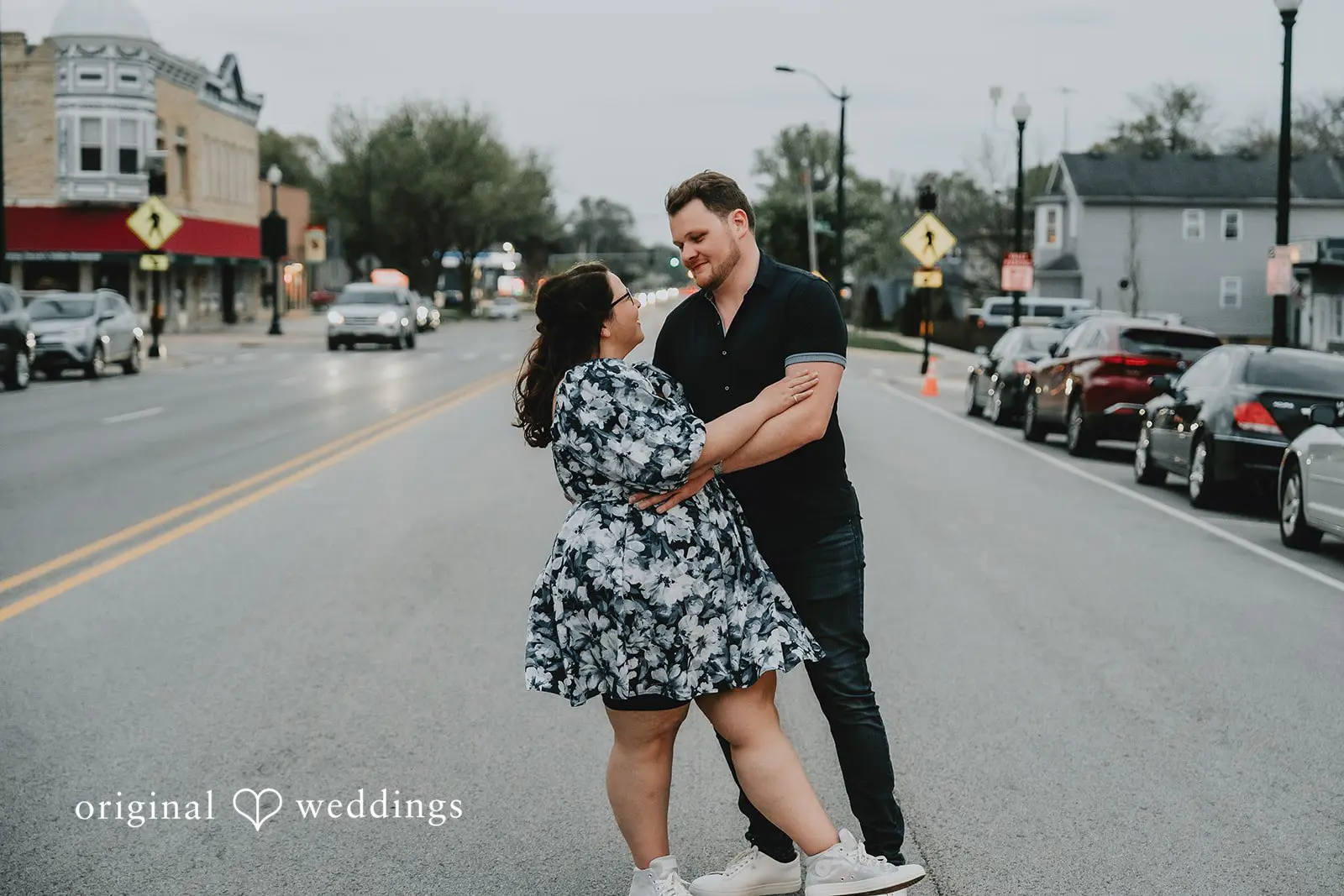 Downtown Lockport Engagement // Sara & Alexander -