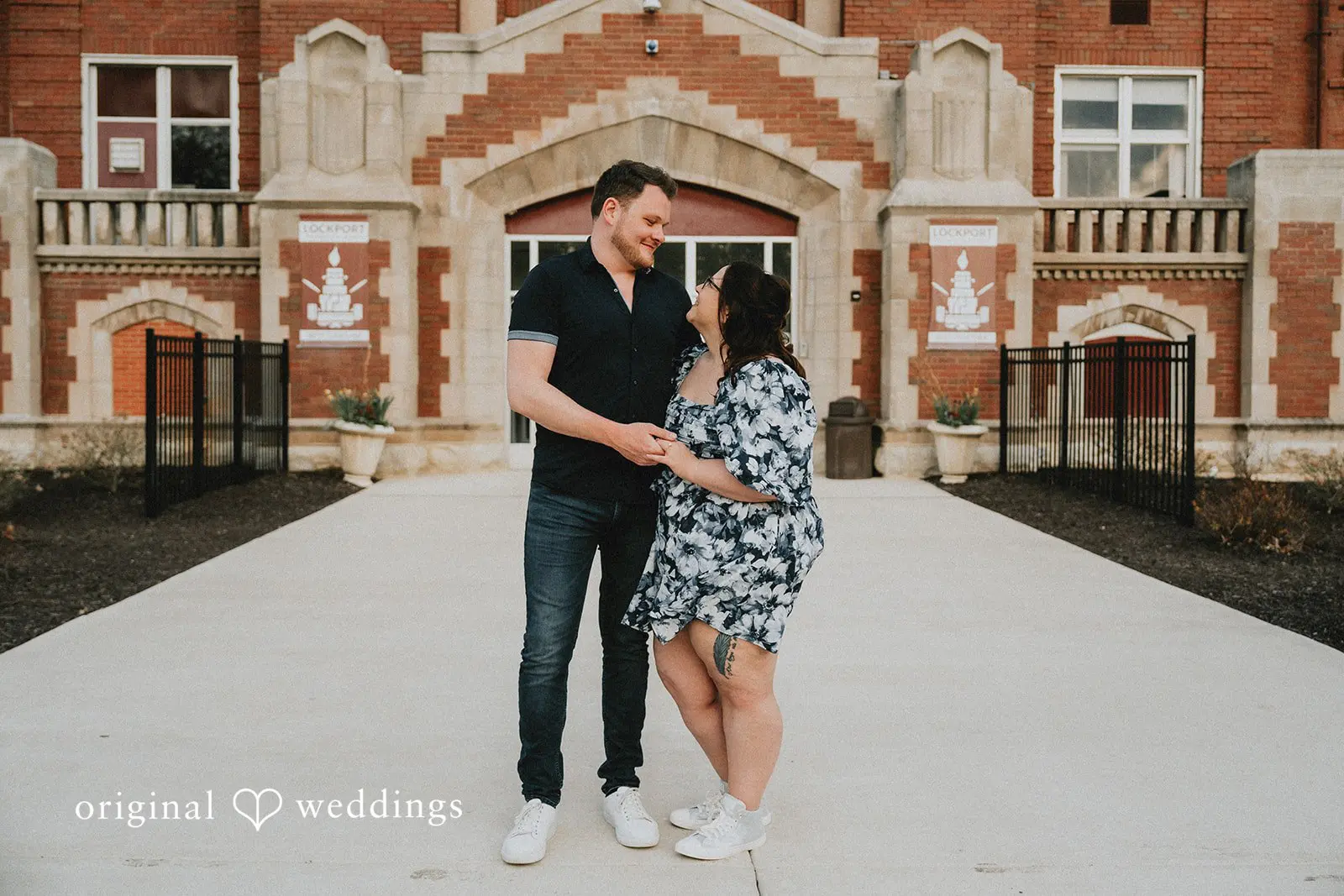 Downtown Lockport Engagement // Sara & Alexander -