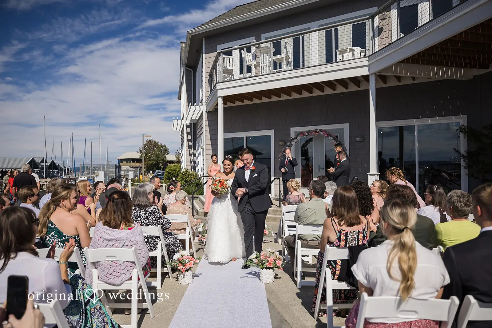 Brielle + Nathan Edmonds Yacht Club Wedding // Brielle & Nathan -
