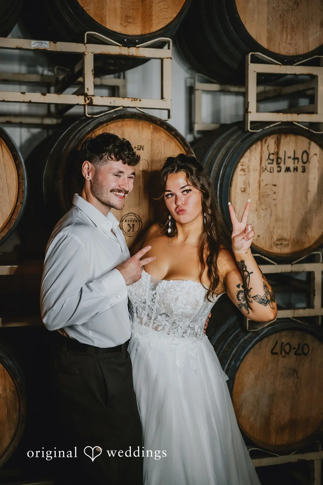 Trinity + Evan Eola Hills Wine Cellars Wedding // Trinity & Evan -