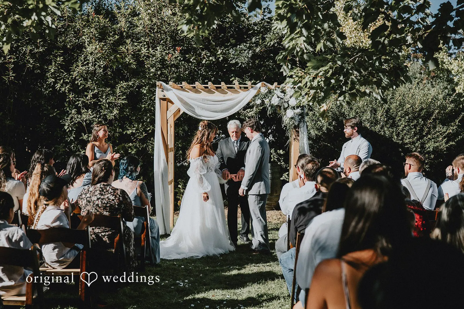 Trinity + Evan Eola Hills Wine Cellars Wedding // Trinity & Evan -