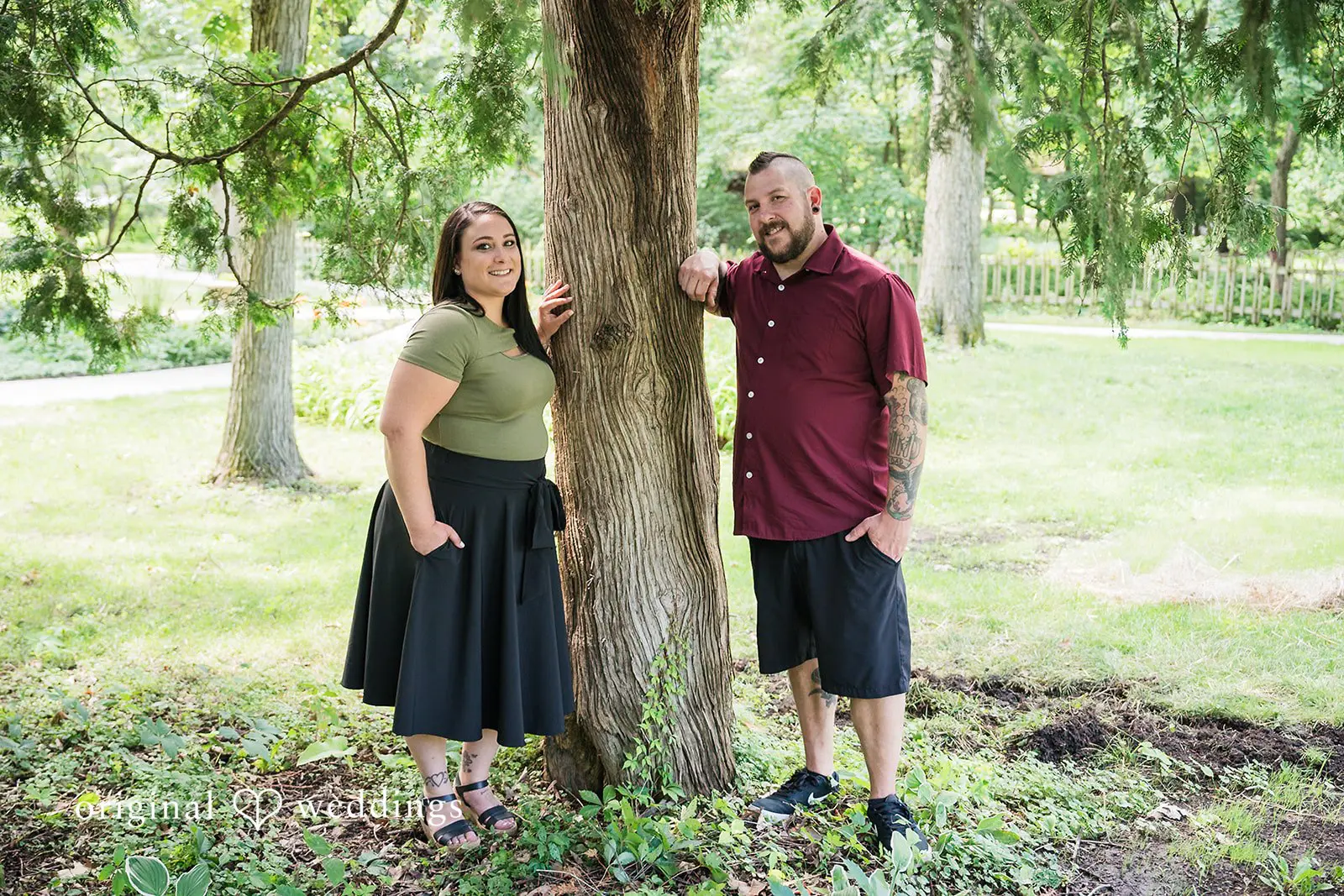 Fabyan Forest Preserve Engagement // Kaylynn & Zach -