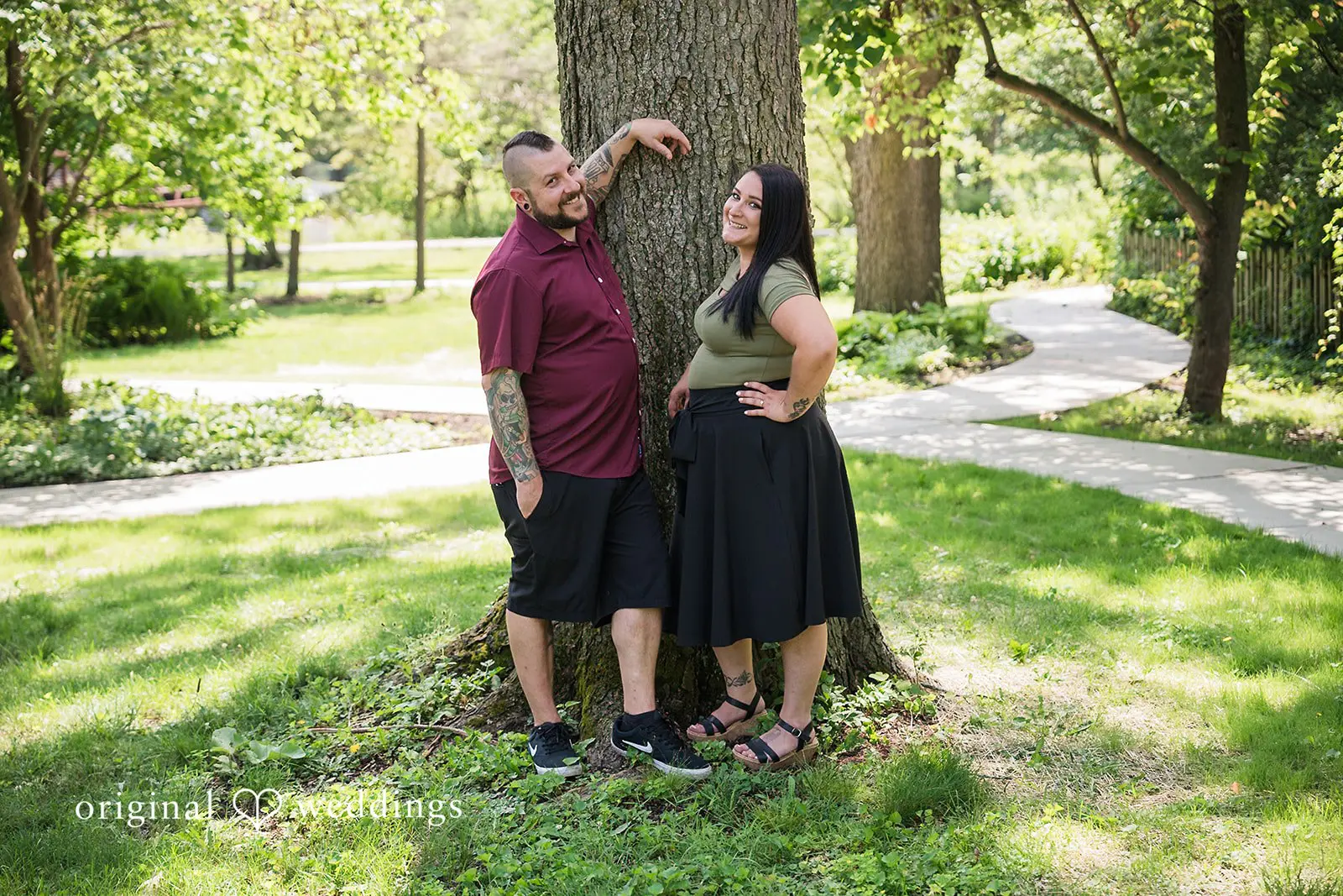 Fabyan Forest Preserve Engagement // Kaylynn & Zach -