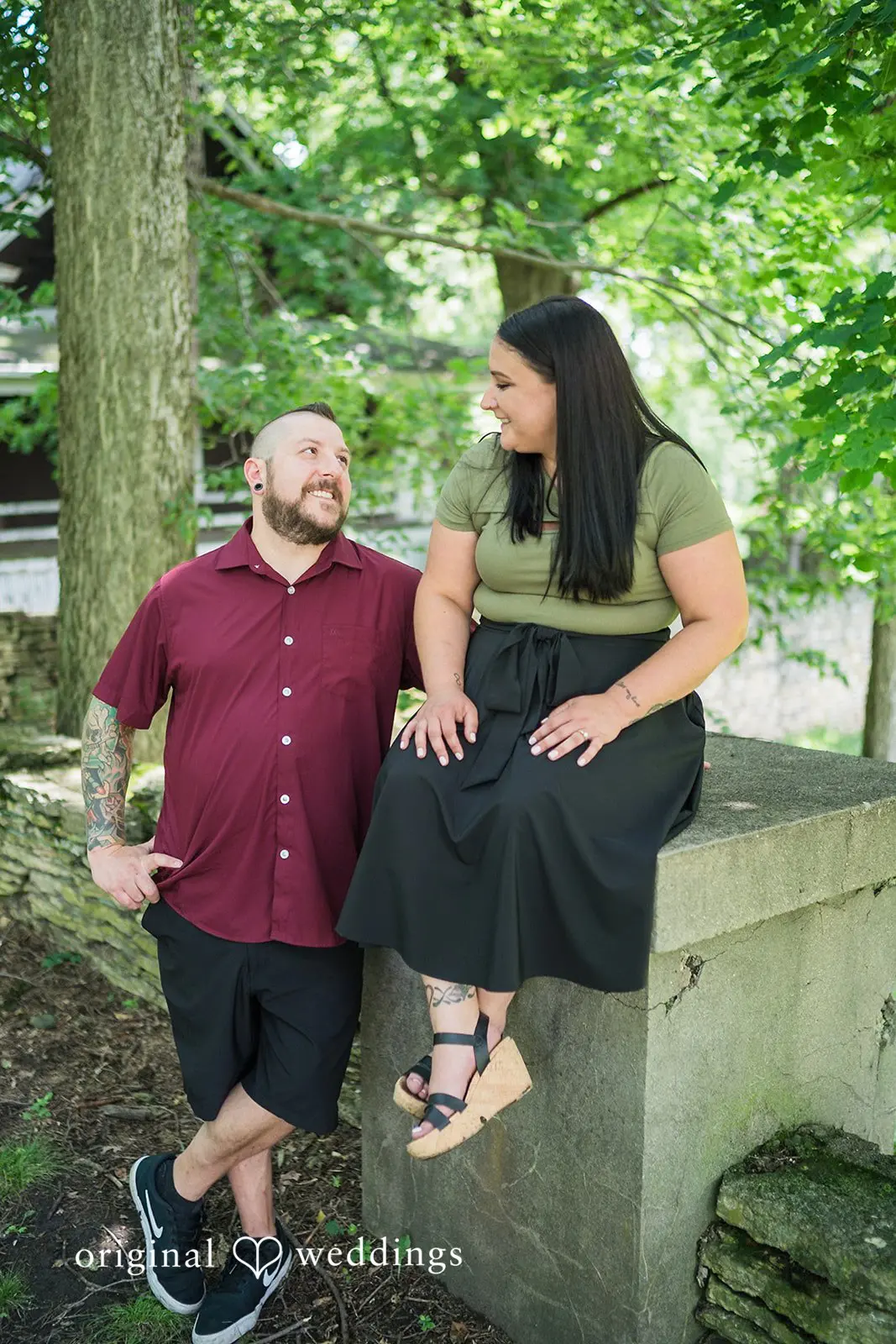 Fabyan Forest Preserve Engagement // Kaylynn & Zach -