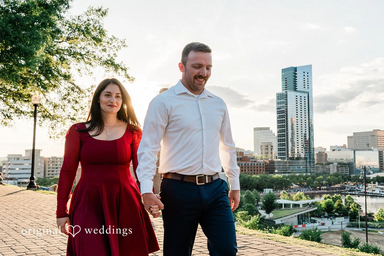 Federal Hill Park Engagement // Jimena & Sean -