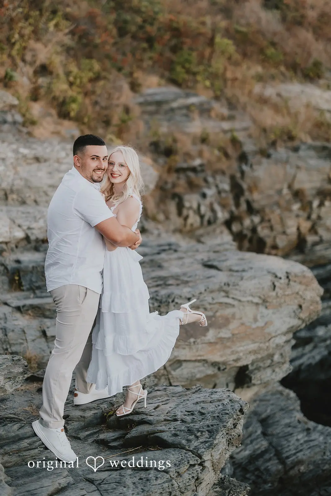 First Beach Engagement // Bailey & Jordan -