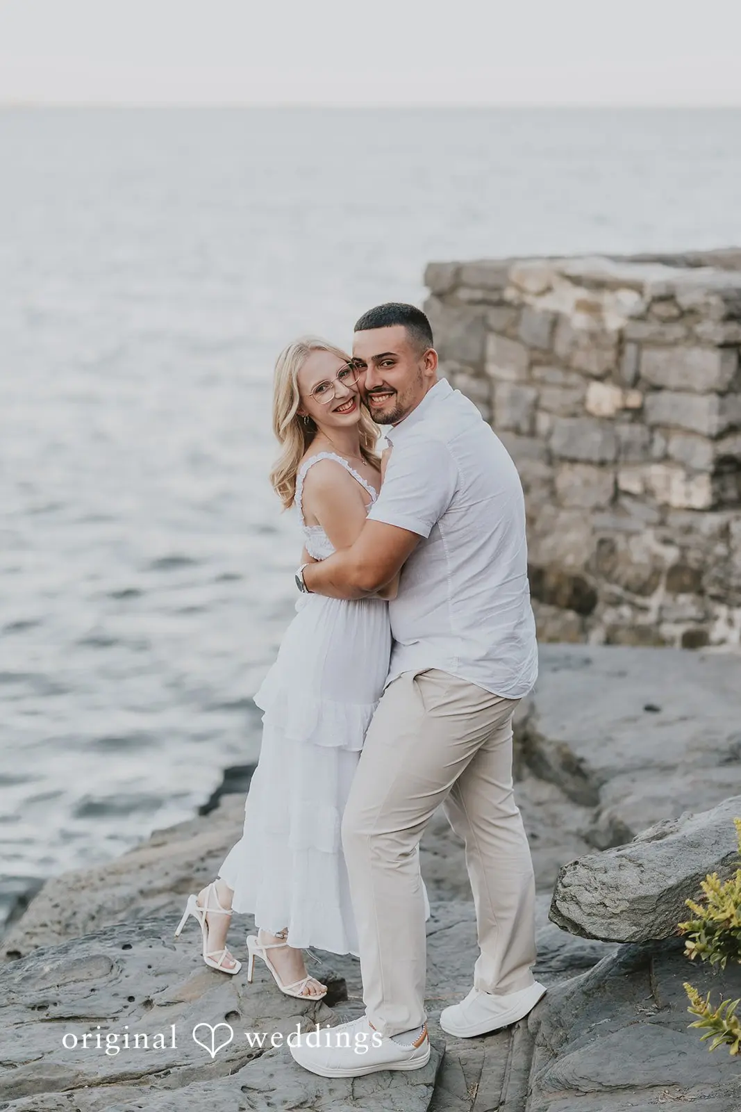 First Beach Engagement // Bailey & Jordan -