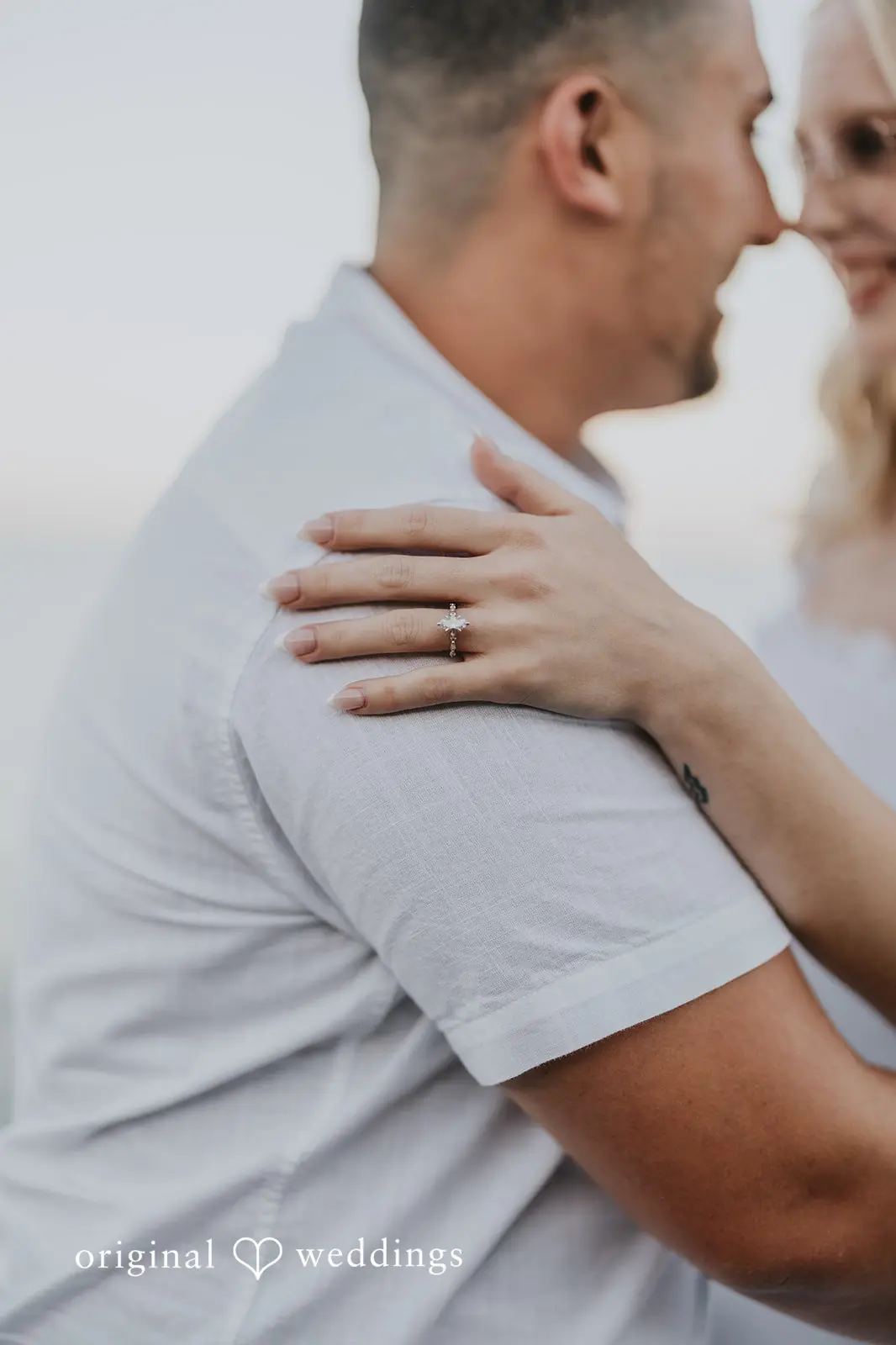 First Beach Engagement // Bailey & Jordan -