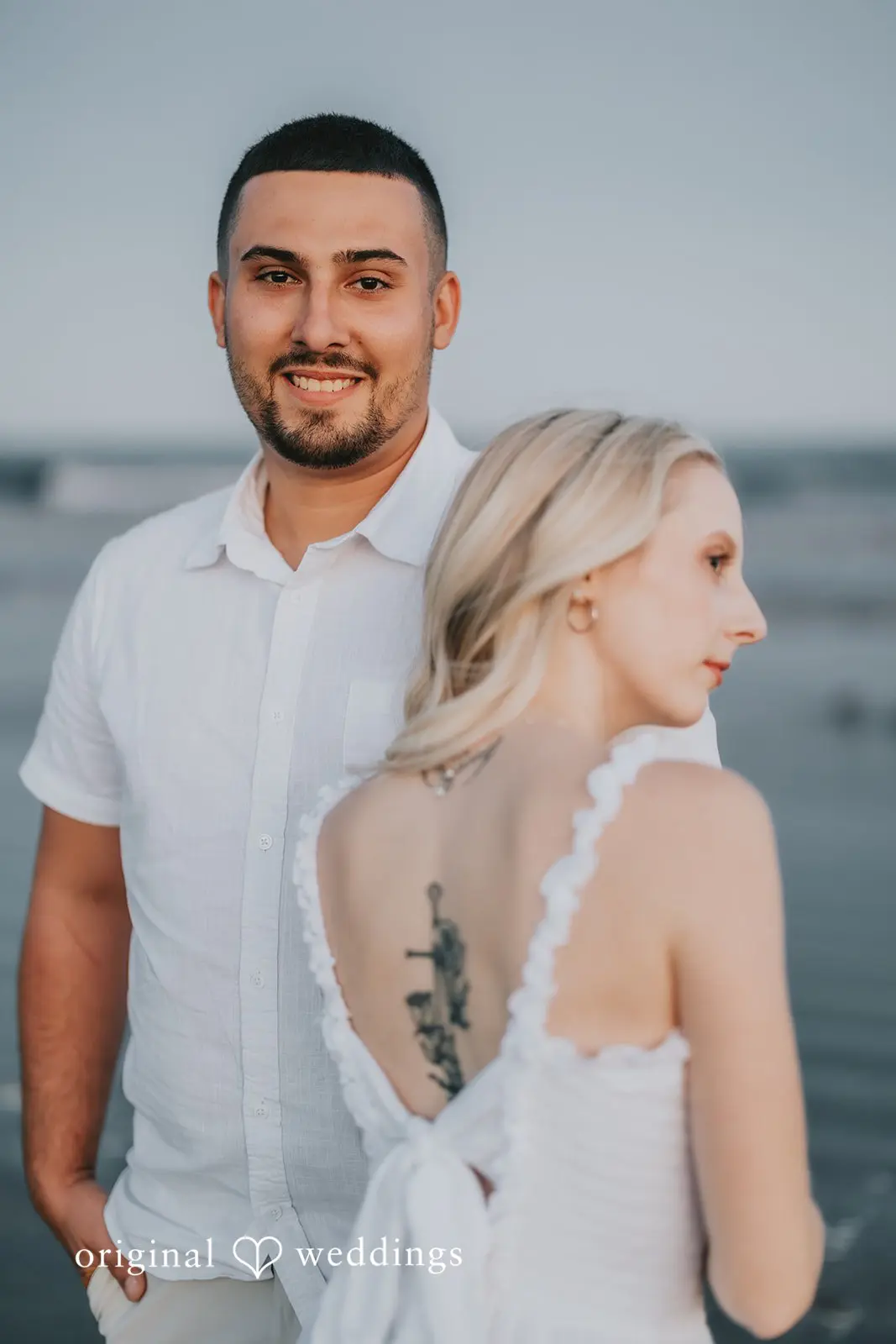 First Beach Engagement // Bailey & Jordan -